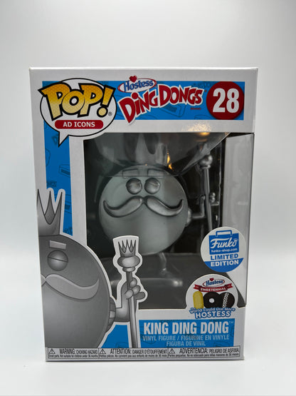 ¡Funko Pop! Iconos publicitarios King Ding Dong (Plata - Funko Limited)