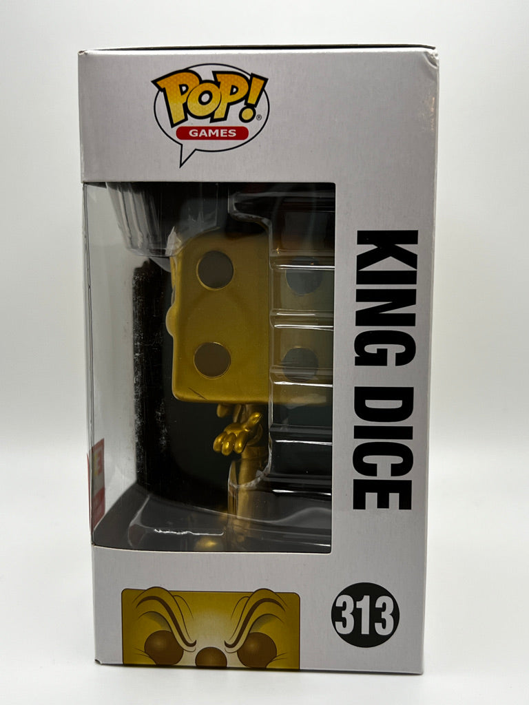 Funko Pop! Games - King Dice  *Gold* (Cuphead) E3 2018 Limited Edition