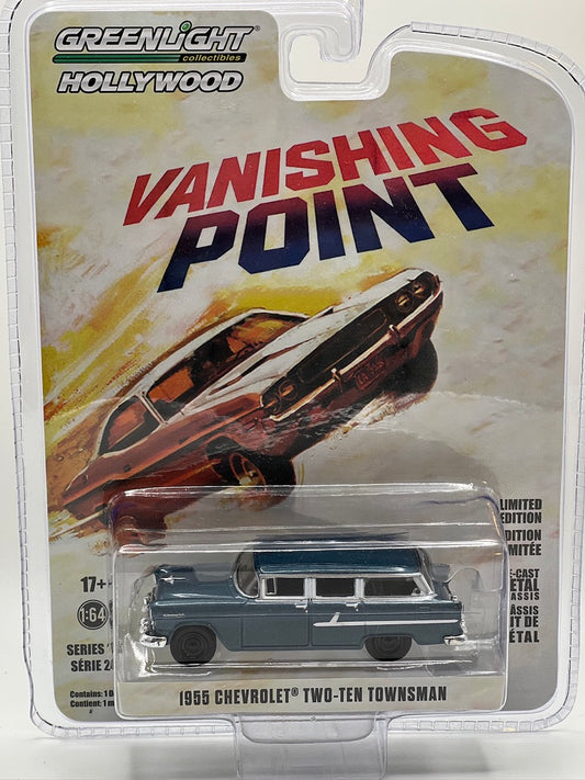 Greenlight Hollywood Series - "Vanishing Point 1971 Movie" - 1955 Chevrolet Two-Ten Townsman