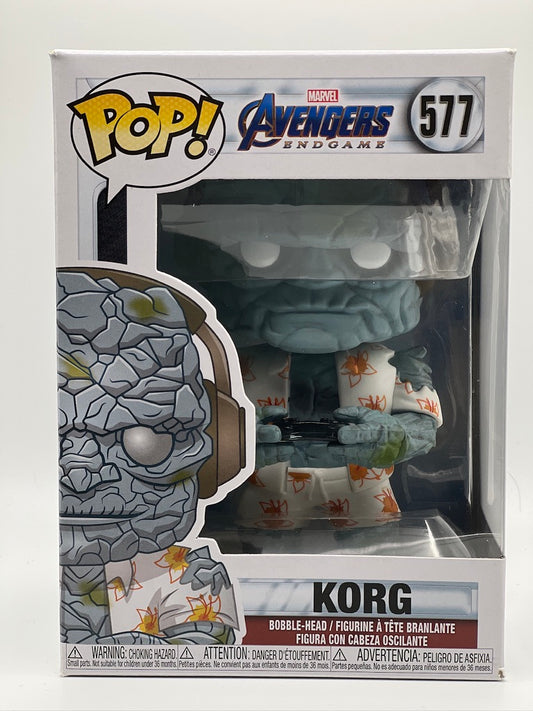 ¡Funko Pop! Marvel - Korg (jugador) Vengadores Endgame #577