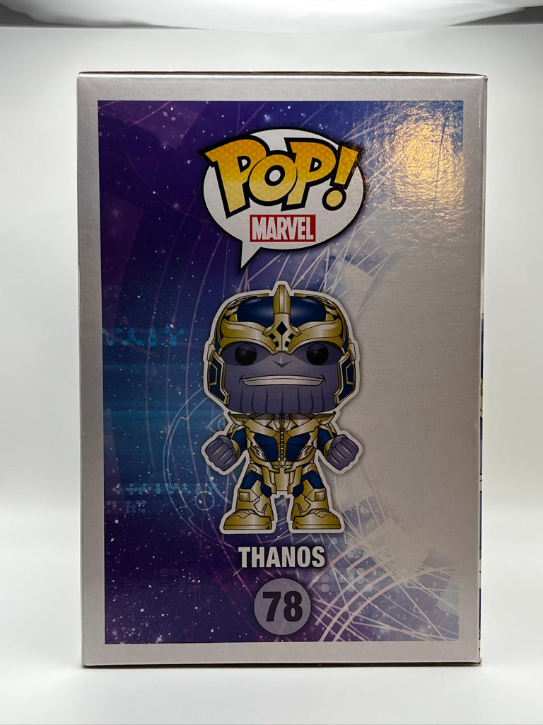 ¡Funko Pop! Marvel-Thanos (Brilla en la Oscuridad) 6" Entertainment Earth Excl.