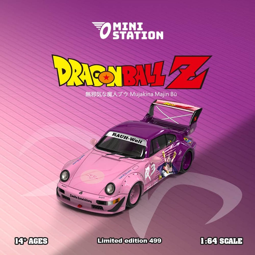 Mini Station RWB Porsche 964 Dragon Ball Z Librea (MaJin Buu)