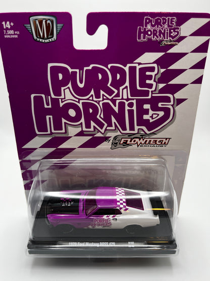 M2 Auto Drivers Purple Hornies 1970 Ford Mustang BOSS 429