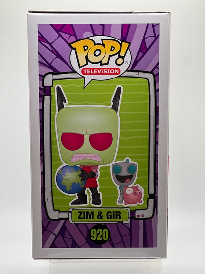 Funko Pop! TV - Invader Zim (Zim & Gir) Hot Topic Exclusive