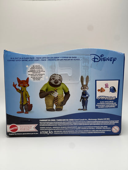 Disney Pixar - Lot de 3 figurines d'action à l'échelle 4 pouces