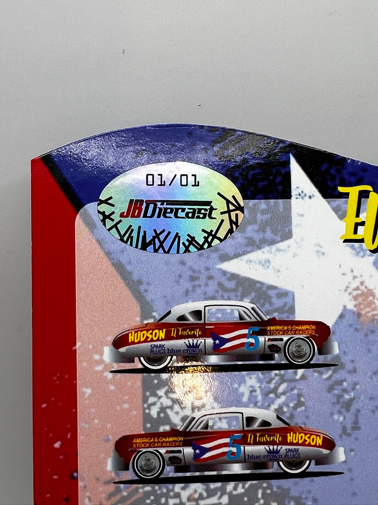 JBDiecast Custom El Favorito '52 Hudson Hornet Puerto Rico Flag (#1 of 1)