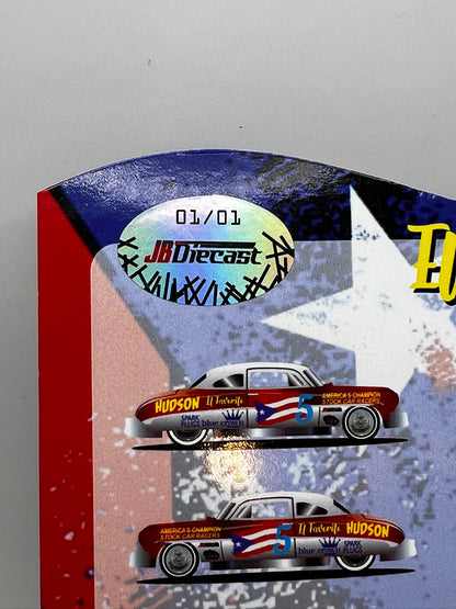 JBDiecast Custom El Favorito '52 Hudson Hornet Puerto Rico Flag (#1 of 1)