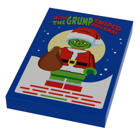 B3 Customs - How the Grump Swiped Christmas Movie Cover (2x3 Tile) - B3 Customs