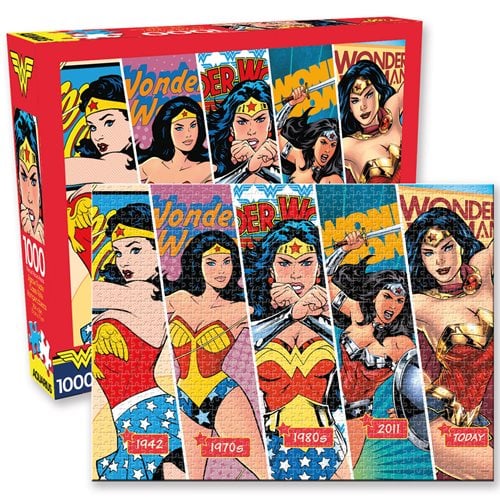 Puzzle de 1 000 pièces de la chronologie de Wonder Woman