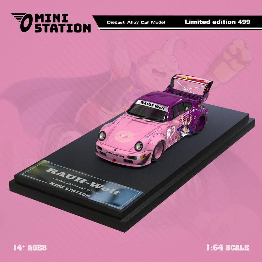 Mini Station RWB Porsche 964 Dragon Ball Z Librea (MaJin Buu)