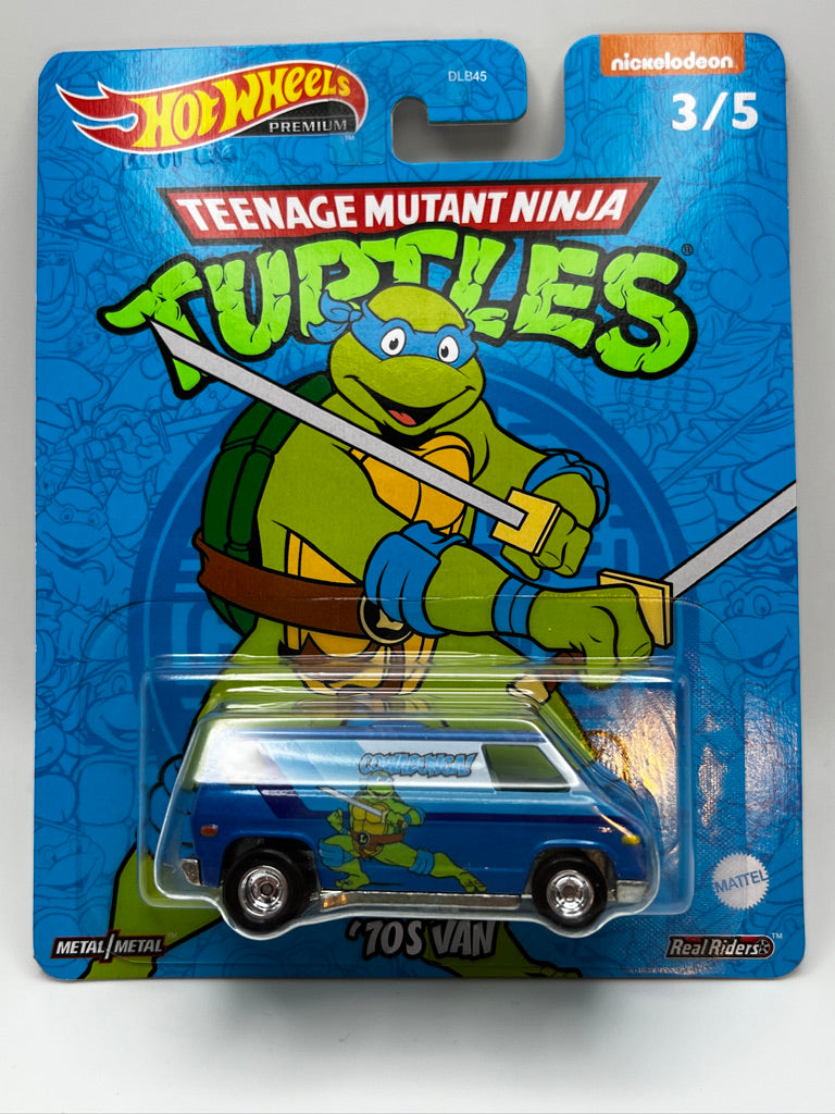 Hot Wheels Premium Teenage Mutant Ninja Turtle (TMNT) Collection