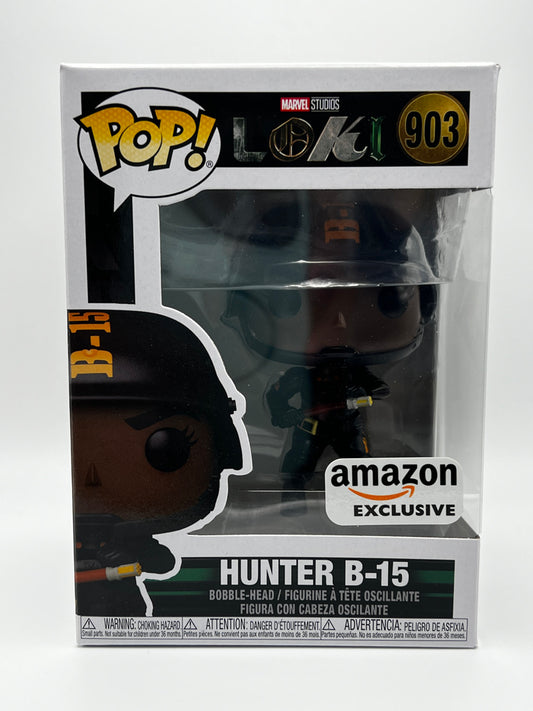 ¡Funko Pop! Marvel - Hunter B-15 (Loki) Exclusivo de Amazon #903