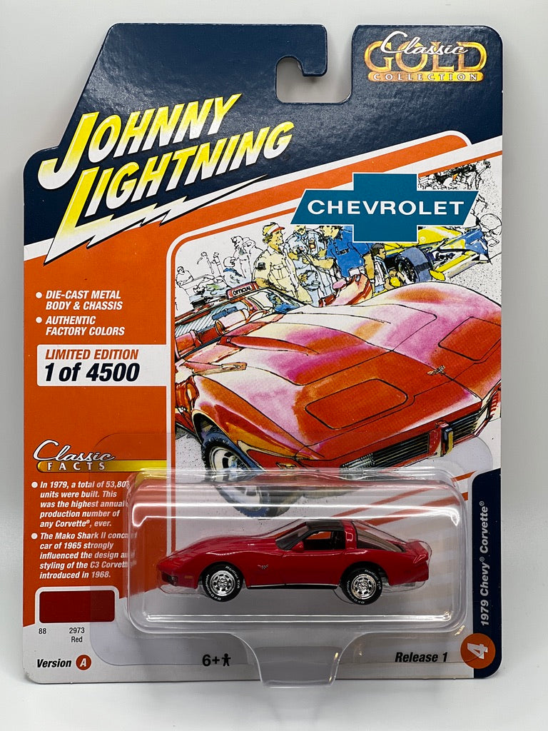 Johnny Lightning Classic Gold - Ford Torino Talledega 1969 (blanco Wimbledon)