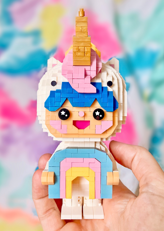 Momiji  Mini-Bricks - Rainbow Unicorn