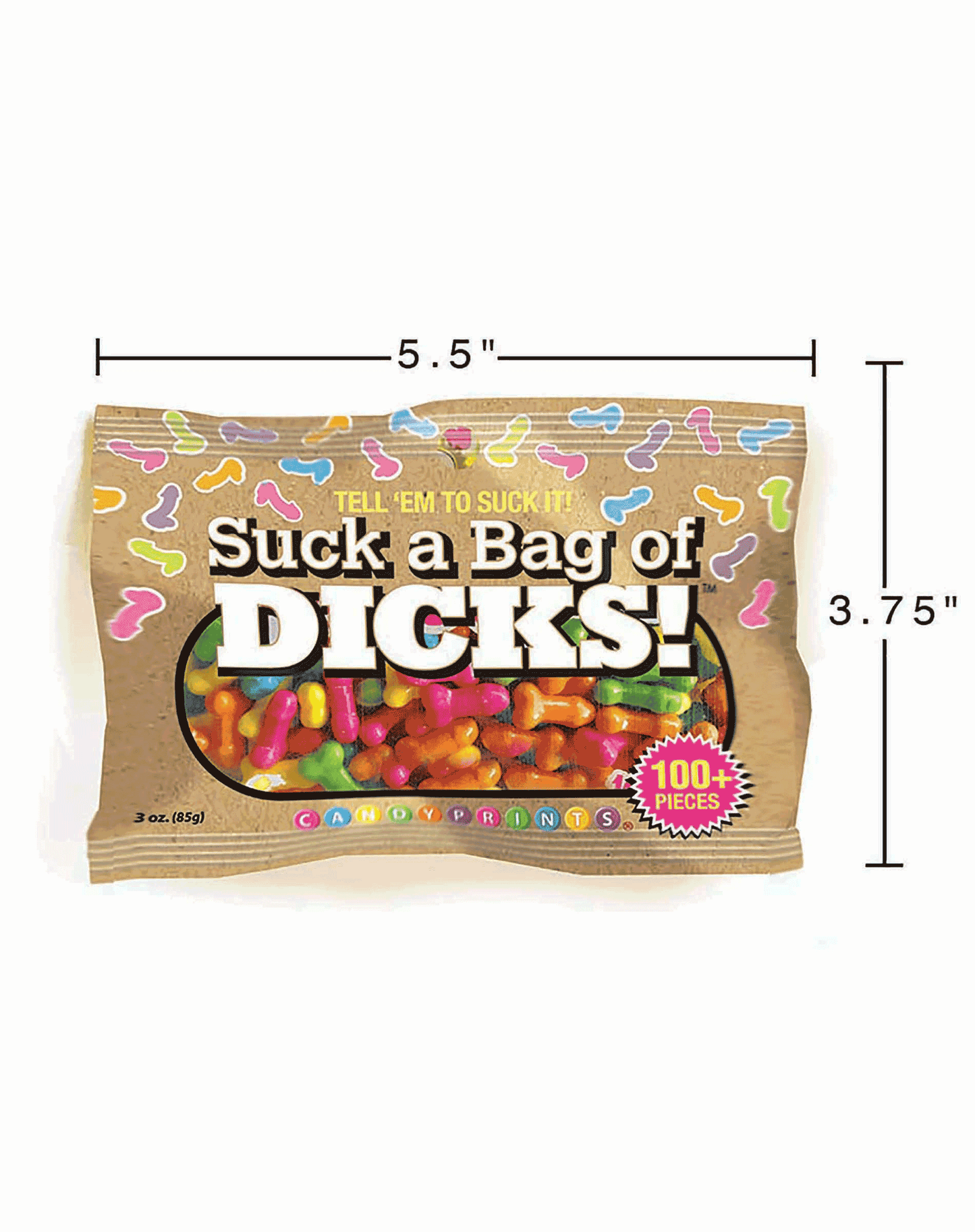 Suck a Bag of Dicks Candy - 3oz Bag