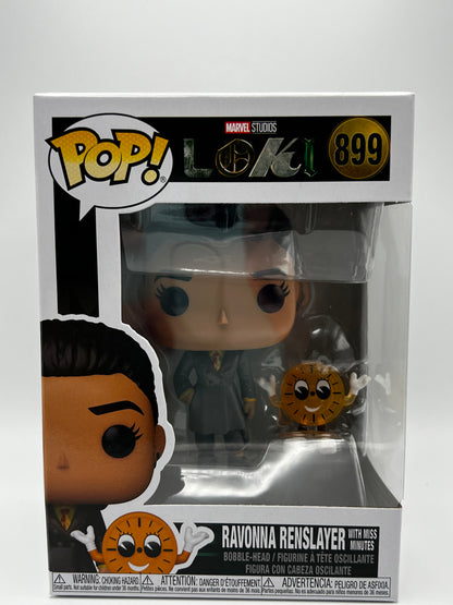 Funko Pop! Heroes - Ravonna Renslayer w/Miss Minutes (Loki) #899