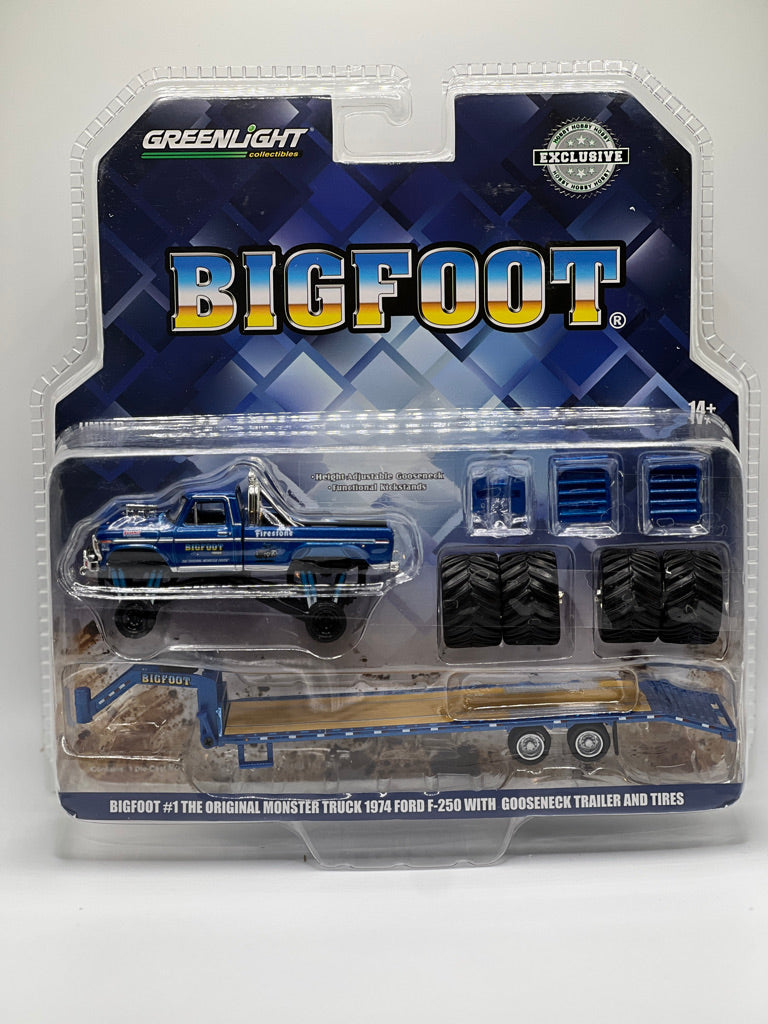 Exclusivo de Greenlight Hobby - Ford F-250 XLT Lariat 1987 - Bigfoot Cruiser #1