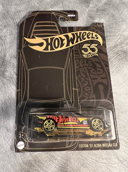 Hot Wheels 55 Aniversario Perlado y Cromo