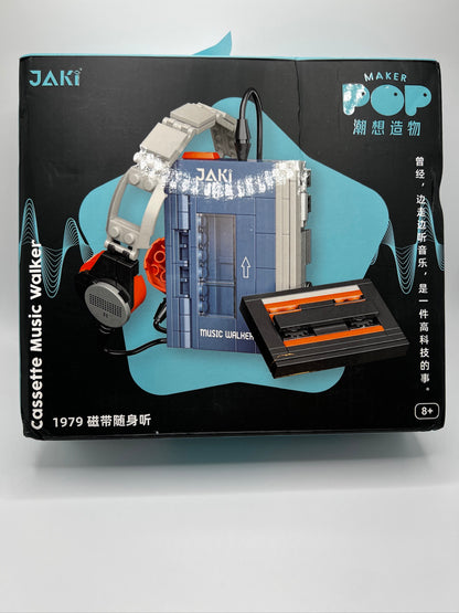 Andador musical Jaki Maker Pop Cassette (no LEGO)