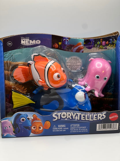 Disney Pixar - Lot de 3 figurines d'action à l'échelle 4 pouces