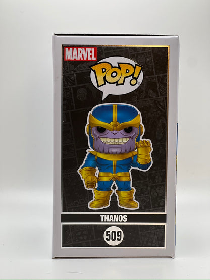 ¡Funko Pop! Marvel - Thanos (Primera aparición) Exclusivo de Marvel Collector Corps #509