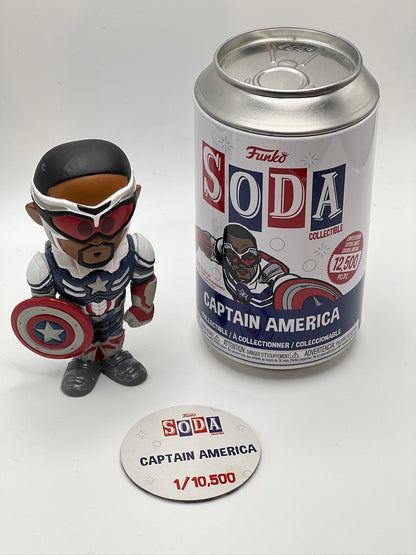 Funko Soda: Marvel - Capitán América (Común)