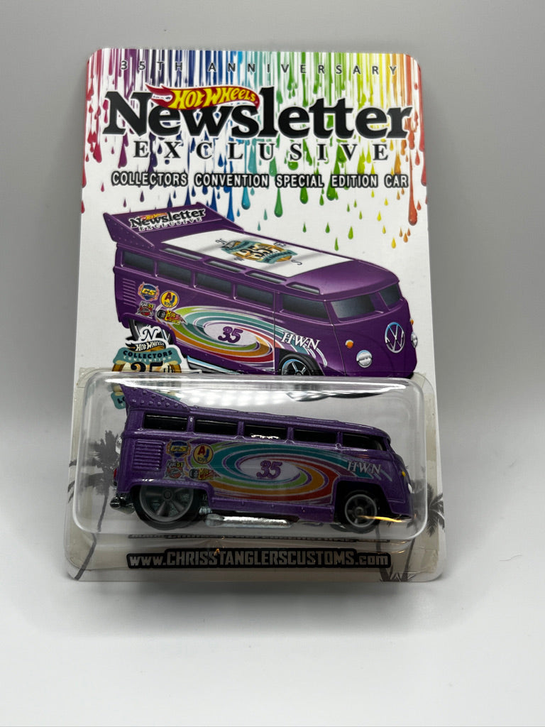 Hot Wheels 35th Anniversary Newsletter Exclusive Collectors Convention Special Edition Car