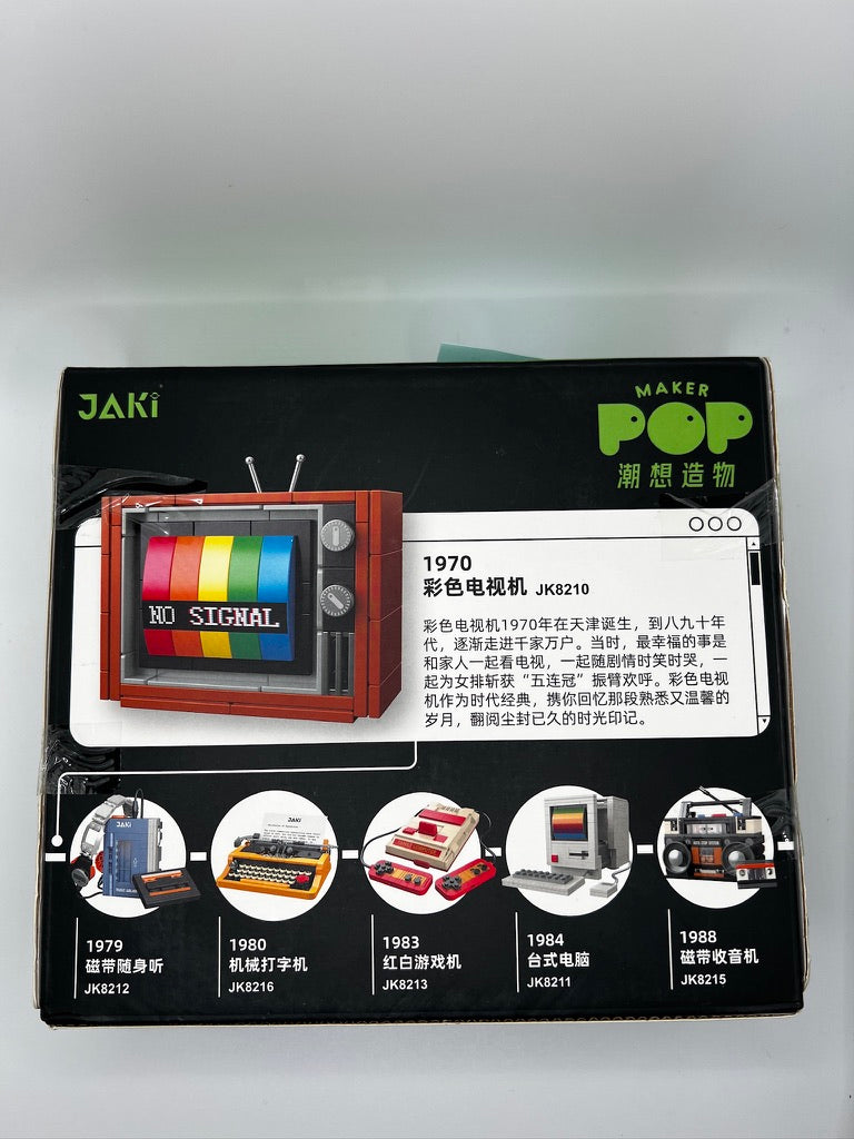 Télévision couleur Jaki Maker Pop (non LEGO)