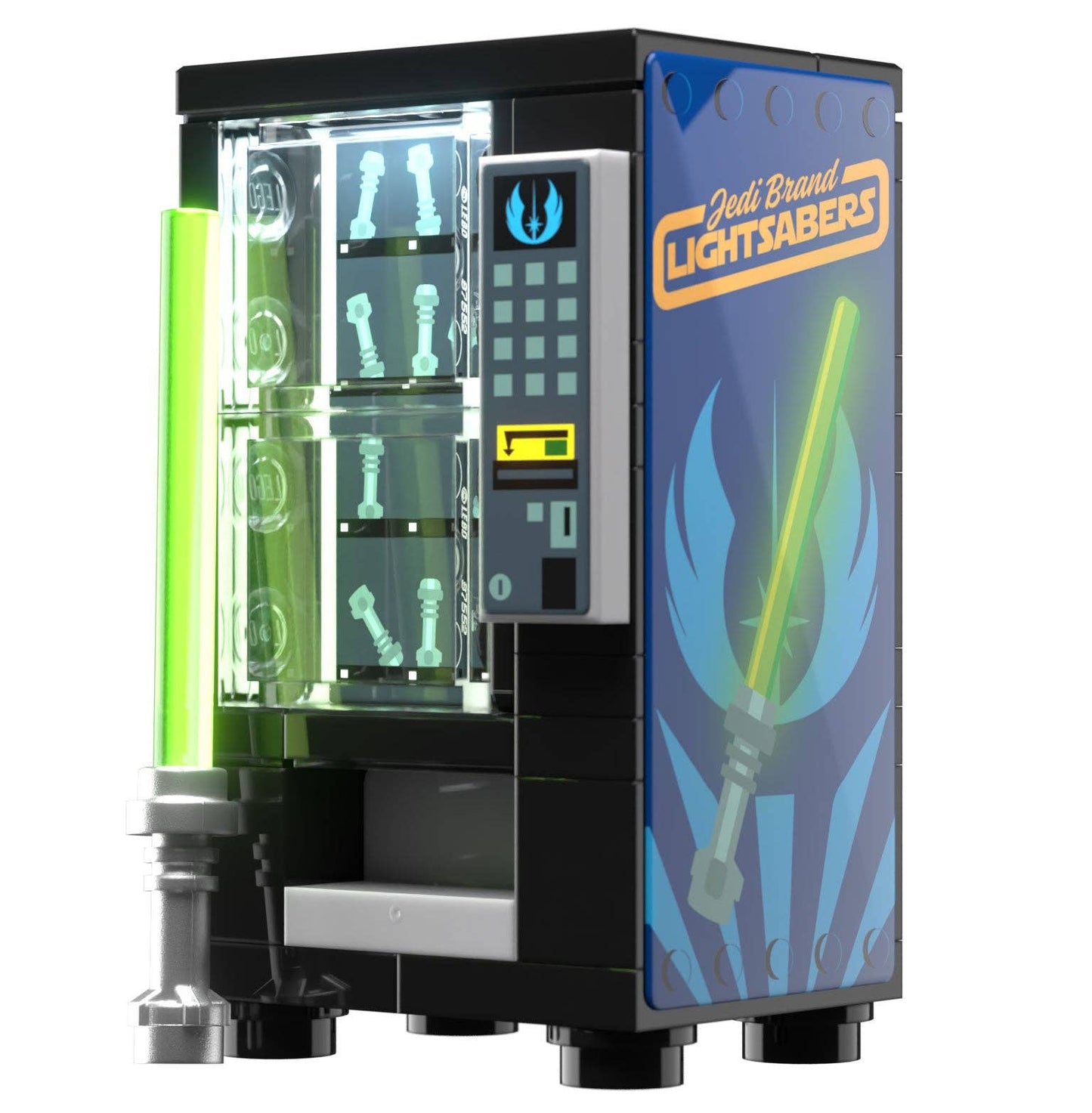 B3 Customs - Jedi Sabers Vending Machine Building Set