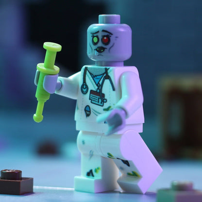 B3 Customs Custom Minifig: Zombie Nurse