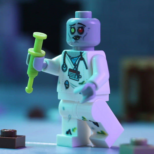 B3 Customs Custom Minifig: Zombie Nurse