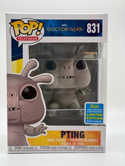 ¡Funko Pop! TV - Doctor Who - Pting (Exclusivo de la Convención de Verano de 2019) #831