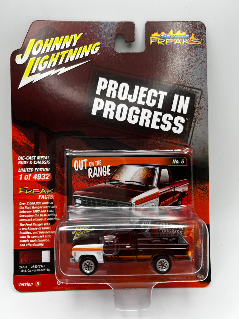 Johnny Lightning Street Freaks - Proyectos en progreso - Camioneta Ford Modelo A 1929 (amarillo y gris imprimación)