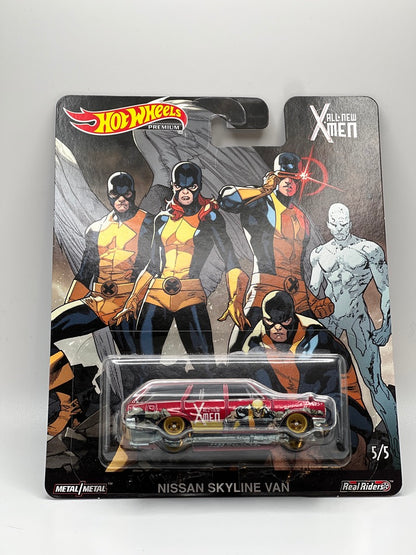 Hot Wheels Premium Marvel: All New X-Men Nissan Skyline Van