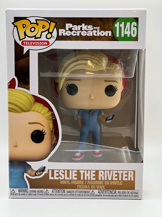 Funko Pop! TV - Parks & Rec - Leslie the Riveter #1146