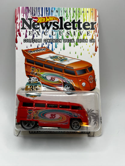 Hot Wheels 35th Anniversary Newsletter Exclusive Collectors Convention Special Edition Car