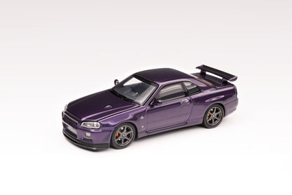 MOTORHELIX Nissan Skyline GT-R34 V Spec II (Midnight purple)