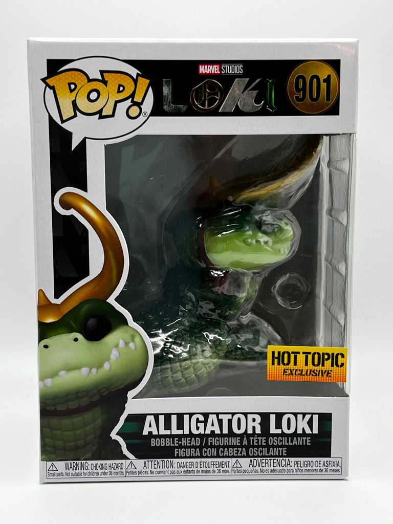 ¡Funko Pop! Marvel - Alligator Loki (exclusivo de tema candente)