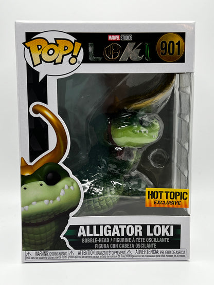 ¡Funko Pop! Marvel - Alligator Loki (exclusivo de tema candente)