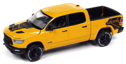 Auto World Premium Muscle Trucks – Chevrolet Silverado R10 Fleetside 1987 (gris poly/noir)