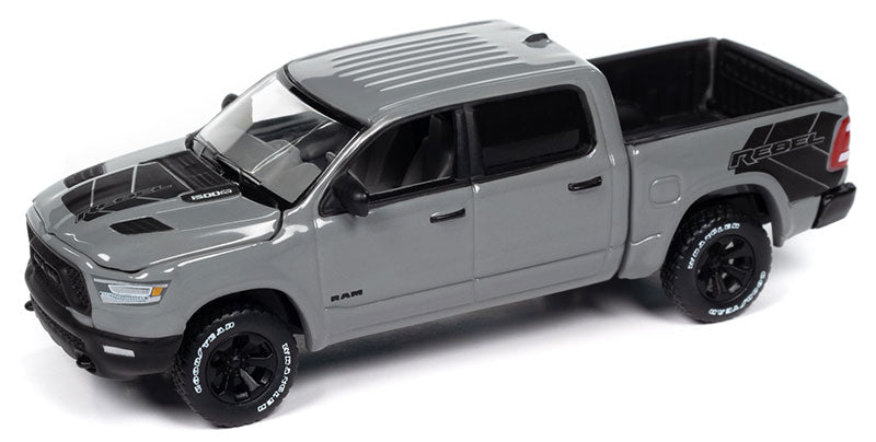 Auto World - 2023 Dodge Ram Rebel Pickup Truck Havoc Edition (Ceramic Grey w/Rebel Graphics)