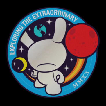 Kidrobot The Stars My Destination 8″ Astronaut Dunny – ACES Edition