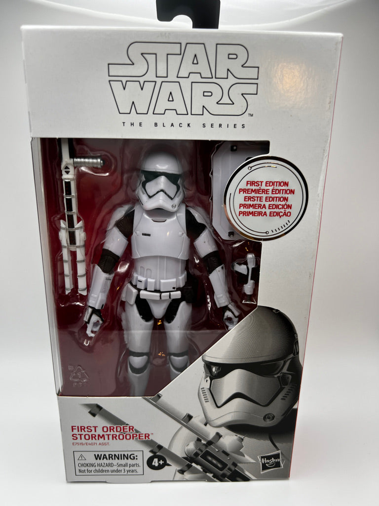 Star Wars- The Black Series Primera edición: Stormtrooper de primer orden (97)