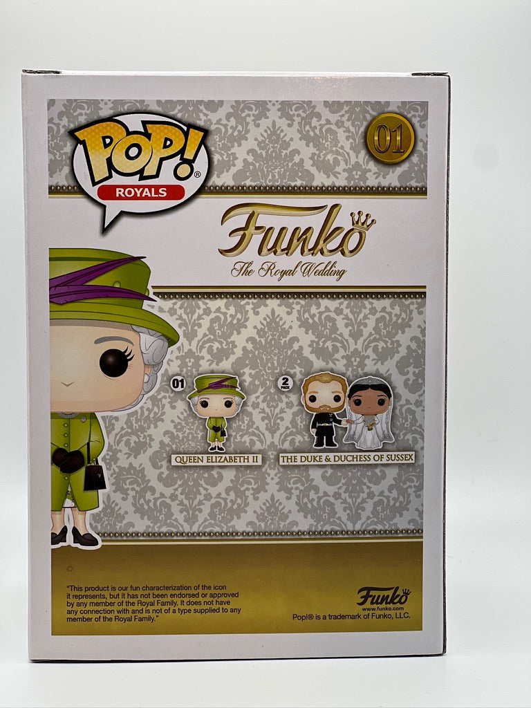 Funko Pop! Royals - Queen Elizabeth II (Wedding Outfit) #01