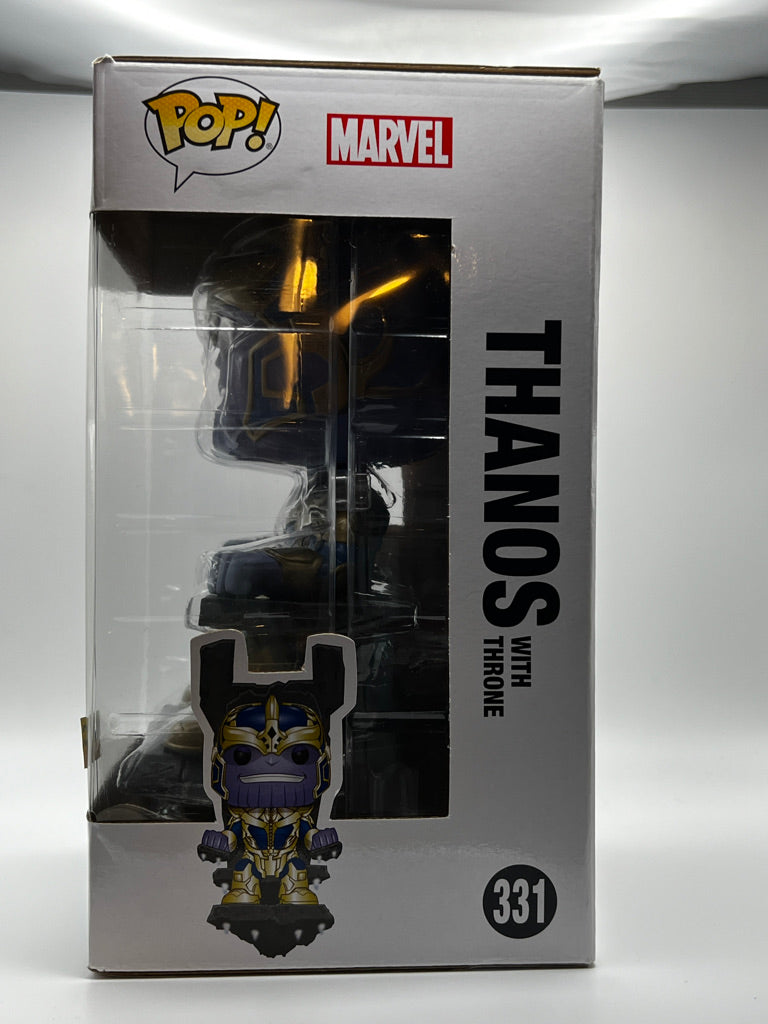 ¡Funko Pop! Marvel-Thanos con trono