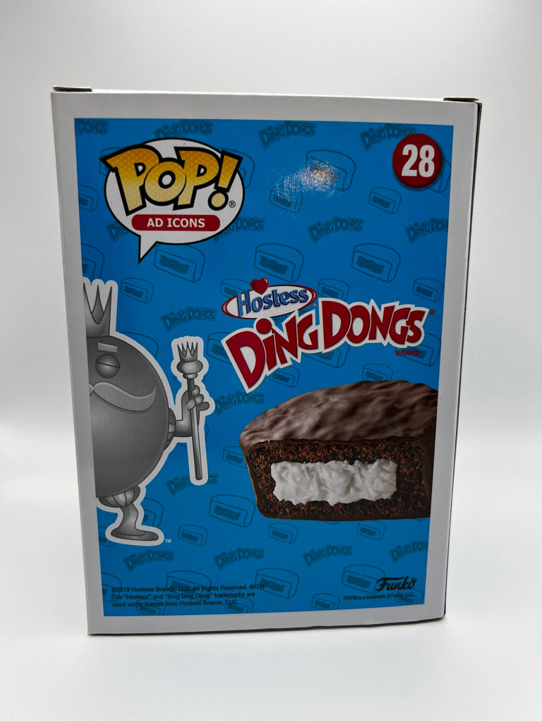 ¡Funko Pop! Iconos publicitarios King Ding Dong (Plata - Funko Limited)