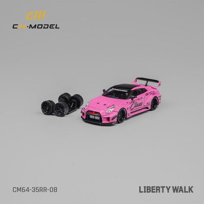 CM Model - Nissan LBWK GT35RR (Pink)