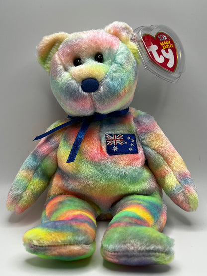 Ty Beanie Baby Aussiebear The Bear