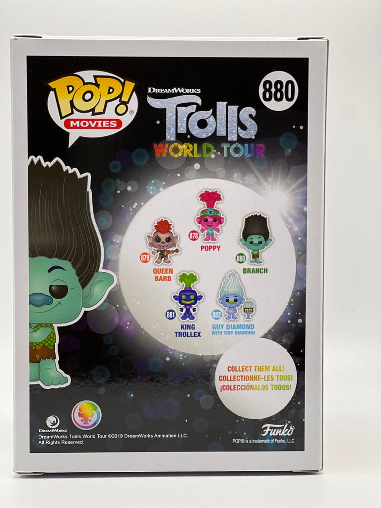 Funko Pop! Movies - Trolls World Tour: Branch (Chase) #880