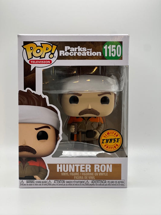 ¡Funko Pop! TV - Parques y recreación - Hunter Ron (CHASE) #1150